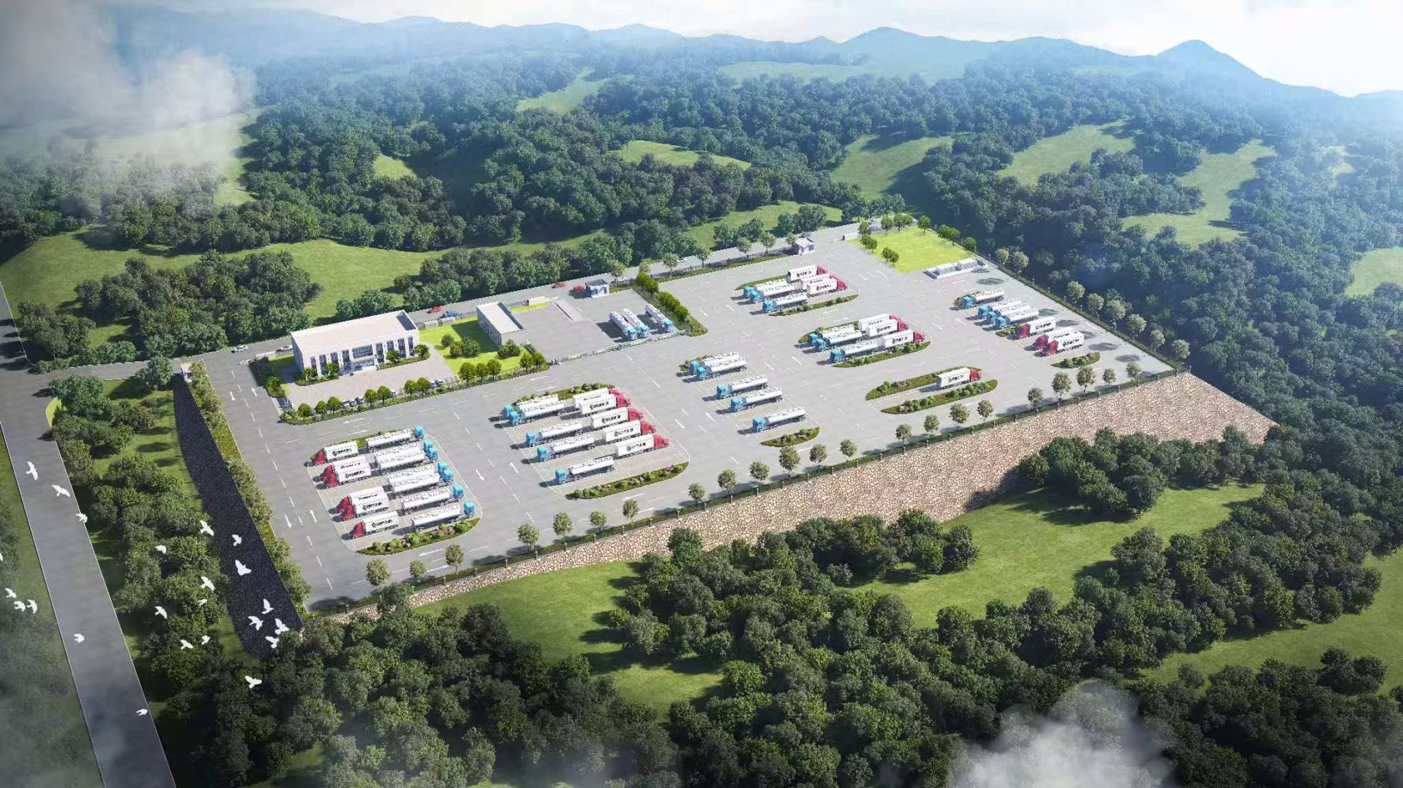 山西建投機(jī)械化集團(tuán)朔州?；吠＼噲?chǎng)建設(shè)項(xiàng)目：專業(yè)施工強(qiáng)質(zhì)量 精細(xì)管理促提速