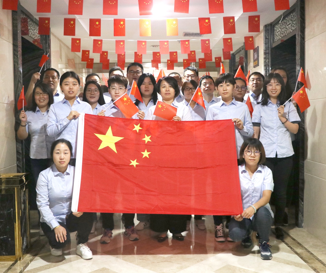 山西建工集團舉行喜迎國慶、祝福祖國系列活動