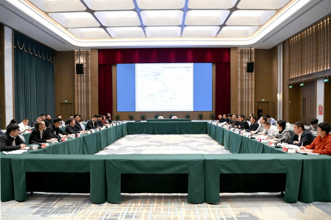 山西建投安裝集團(tuán)黨委書記、董事長(zhǎng)王利民拜會(huì)新疆維吾爾自治區(qū)巴音郭楞蒙古自治州黨委書記任廣鵬