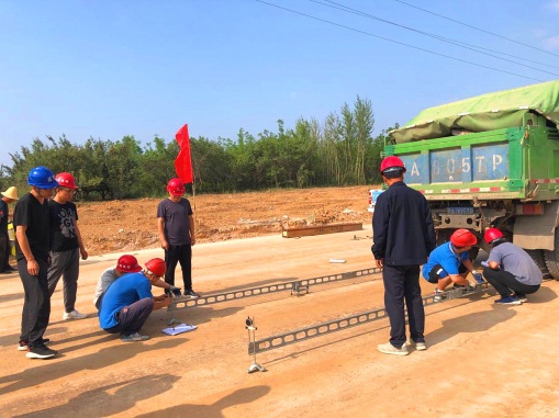 山西建投晉中指揮部在建項(xiàng)目開(kāi)展路基驗(yàn)收工作