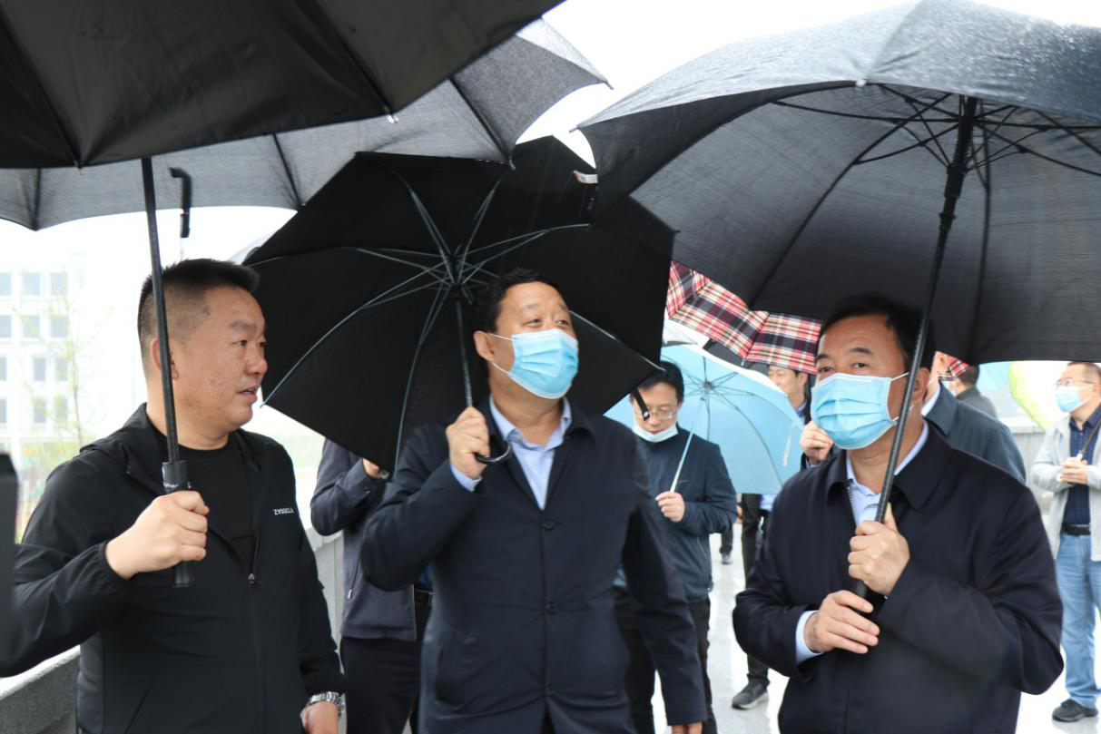 晉中市副市長一行在山西建投在建項目調(diào)研