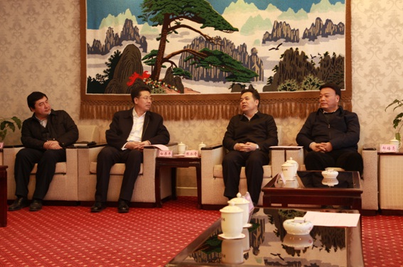 總經(jīng)理白原平拜會陽泉市長陳永奇