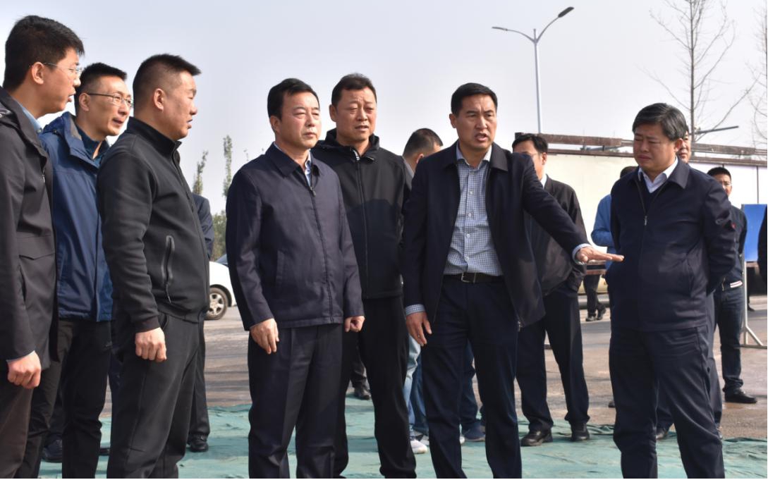 晉中市副市長(zhǎng)調(diào)研山西建投承建的市城區(qū)部分城建重點(diǎn)工程項(xiàng)目