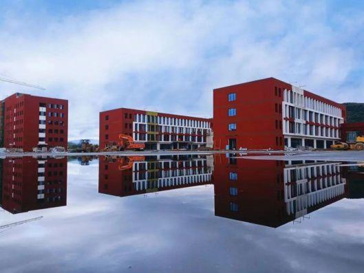 山西建投五建集團(tuán)承建的靜樂縣第一中學(xué)校項目如期完工