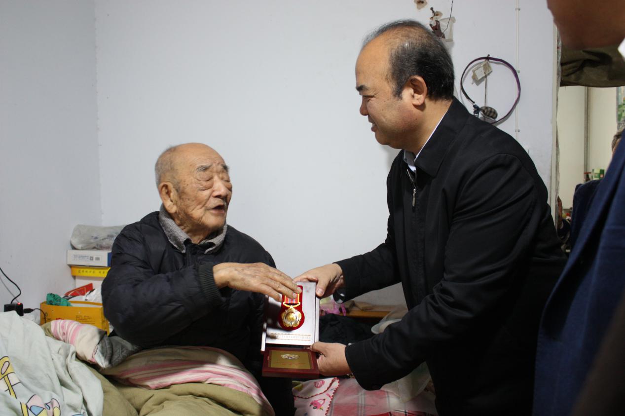 山西建投一建集團(tuán)走訪慰問(wèn)抗美援朝老戰(zhàn)士