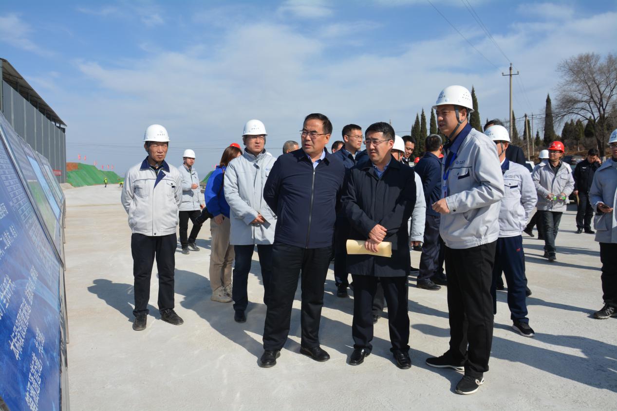 晉城市常務(wù)副市長張利鋒到山西建投國道342晉城過境段PPP項(xiàng)目調(diào)研指導(dǎo)