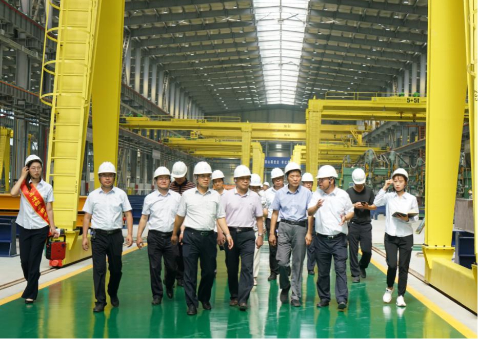 中國施工企業(yè)管理協(xié)會調(diào)研組一行到山西建投調(diào)研