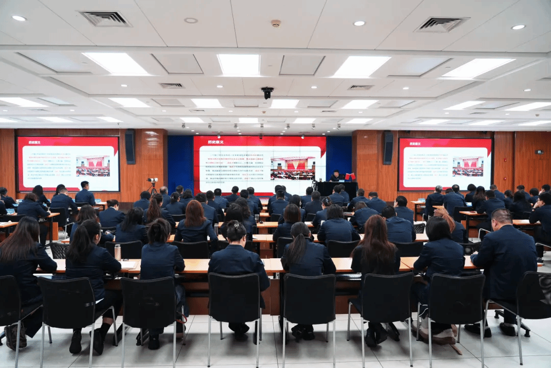 學(xué)習(xí)貫徹黨的二十屆三中全會精神山西建投宣講團在山西建投安裝集團宣講