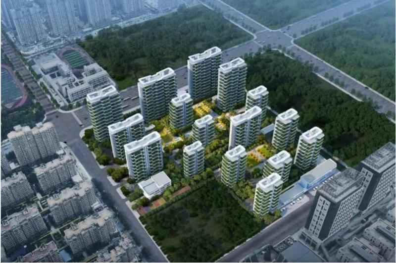 山西建投一建集團中標(biāo)河南省新鄉(xiāng)市新投潤華·森林云墅項目