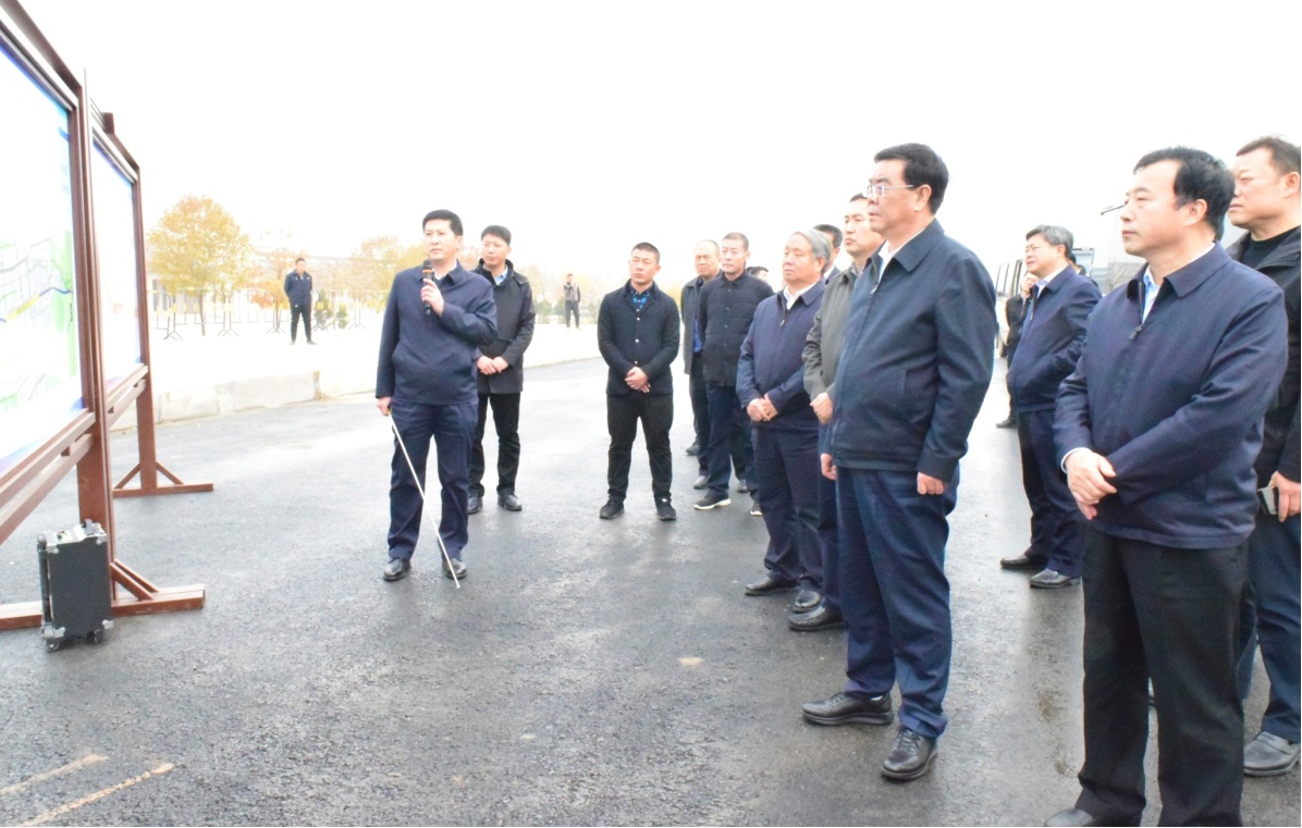 晉中市委書記趙建平一行到山西建投承建的 晉中市城建重點(diǎn)工程項(xiàng)目現(xiàn)場(chǎng)調(diào)研 ——以城建重點(diǎn)工程為抓手建設(shè)宜