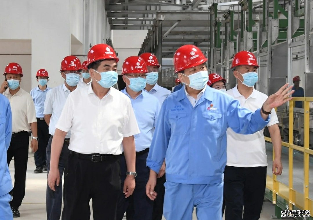 太原市委副書記、市長在山西建投安裝集團太鋼高端碳纖維生產(chǎn)基地三期項目調(diào)研