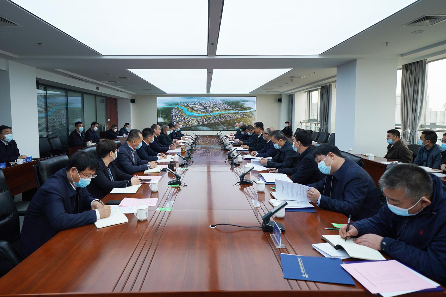 省委常委、大同市委書記盧東亮到山西建投調(diào)研